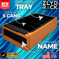 ZLYD Blaze Orange rack for ZYN