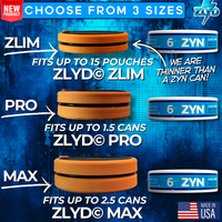 ZLYD Can – Premium Nicotine Pouch Holder for ZYN, VELO & Rogue | Fastest Access Storage | Made in USA