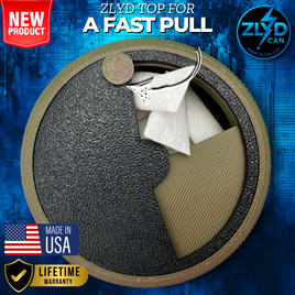 ZLYD Can – Premium Nicotine Pouch Holder for ZYN, VELO & Rogue | Fastest Access Storage | Made in USA