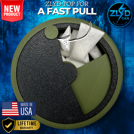 ZLYD Can – Premium Nicotine Pouch Holder for ZYN, VELO & Rogue | Fastest Access Storage | Made in USA