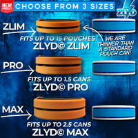 ZLYD Can – Premium Nicotine Pouch Holder for ZYN, VELO & Rogue | Fastest Access Storage | Made in USA