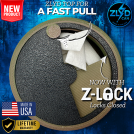 OD Green Camo/Black ZLYD Can – Premium Nicotine Pouch Holder | Fastest Access Storage |
