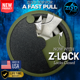 OD Green Camo/Black ZLYD Can – Premium Nicotine Pouch Holder for ZYN, VELO & Rogue | Fastest Access Storage |