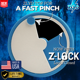 Chillwave Blue ZLYD Can – Premium Nicotine Pouch Holder for ZYN, VELO & Rogue | Fastest Access Storage |