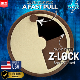 Saddle Fade Brown ZLYD Can – Premium Nicotine Pouch Holder | Fastest Access Storage |