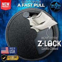 Tactical Slate Grey ZLYD Can – Premium Nicotine Pouch Holder for ZYN, VELO & Rogue | Fastest Access Storage |