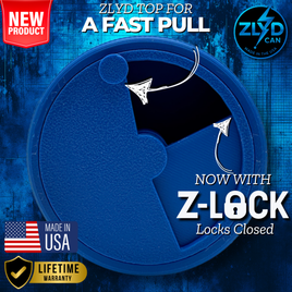 Patriot Blue ZLYD Can – Premium Nicotine Pouch Holder | Fastest Access Storage |