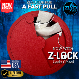Rebel Red ZLYD Can – Premium Nicotine Pouch Holder | Fastest Access Storage |