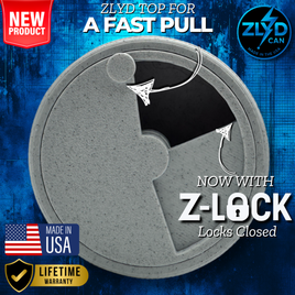 Concrete Grey ZLYD Can – Premium Nicotine Pouch Holder | Fastest Access Storage |