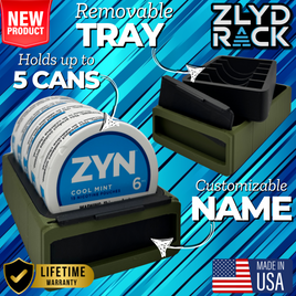ZLYD OD Green Can Rack for ZYN