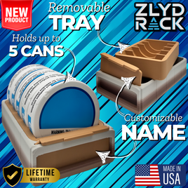 ZLYD Timber Tones Can Rack