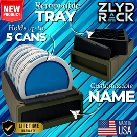 ZLYD OD Green Camo Can Rack